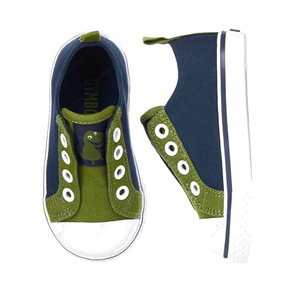 Gymboree Other - Gymboree Dino Day Camp Slip On Shoes Size 5